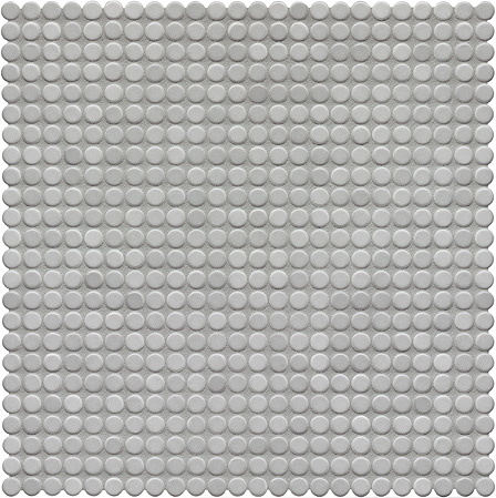 Керамическая мозаика Agrob Buchtal Loop 12x6,5 мм, цвет light diamond grey glossy