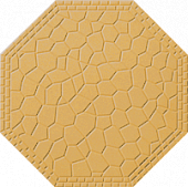 Метлахская плитка восьмигранник Zahna 170x170x11 мм №03 желтый Netz