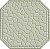 Метлахская плитка восьмигранник Zahna 150x150x11 мм №18 мятный Netz