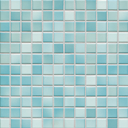 Керамическая мозаика Agrob Buchtal Fresh 24x24x6,5 мм, цвет light blue-mix R10/B