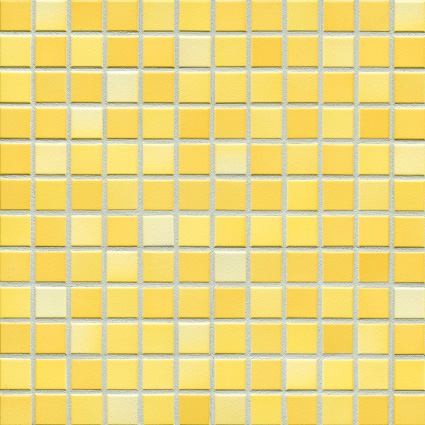 Керамическая мозаика Agrob Buchtal Fresh 24x24x6,5 мм, цвет sunshine yellow-mix R10/B