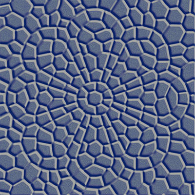Метлахская плитка Zahna 150x150x11 мм №09 синий Netz Dekor