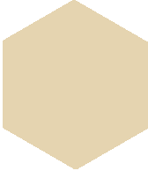 Метлахская плитка шестигранник Zahna 170/196x11 мм №01 кремовый