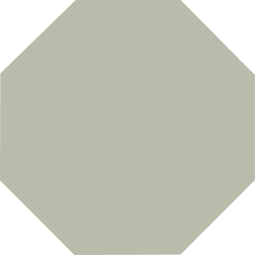 Метлахская плитка восьмигранник Zahna 300x300x11 мм №18 мятный