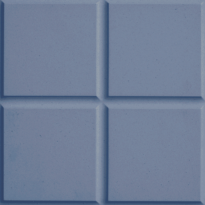 Метлахская плитка Zahna 150x150x11 мм №09 синий Karo