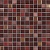 Керамическая мозаика Agrob Buchtal Fresh 24x24x6,5 мм, цвет mystic red-mix metallic