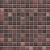 Керамическая мозаика Agrob Buchtal Fresh 24x24x6,5 мм, цвет mystic red-mix R10/B