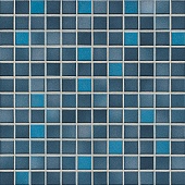Керамическая мозаика Agrob Buchtal Fresh 24x24x6,5 мм, цвет midnight blue-mix R10/B