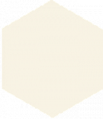 Метлахская плитка шестигранник Zahna 150/173x11 мм №16 белый