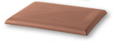 Клинкерный колпак на столб забора Brickhoff прямоугольный, матовый кирпичный красный