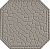 Метлахская плитка восьмигранник Zahna 150x150x11 мм №06 графитовый Netz