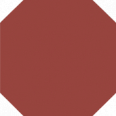 Метлахская плитка восьмигранник Zahna 150x150x11 мм №304 красный