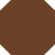 Метлахская плитка восьмигранник Zahna 150x150x11 мм №08 коричневый