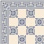 Метлахская плитка Zahna Декор Alt Dresden 150x150x11 мм №1605