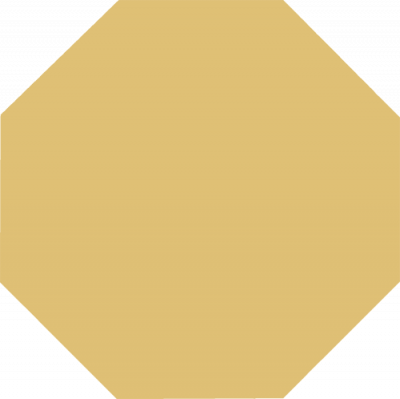 Метлахская плитка восьмигранник Zahna 300x300x11 мм №03 желтый