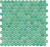 Керамическая мозаика Agrob Buchtal Loop 22,3x6,5 мм, цвет sea green glossy